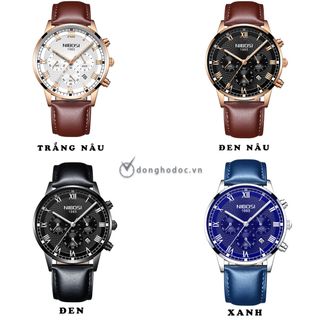 Mẫu mới Đồng hồ Nam NIBOSI 2339 Christ Vân sọc 3D hiện đại – Chạy Full Kim – Chống nước cực tốt