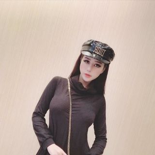 Đầm body tay dài cổ lọ siêu iu