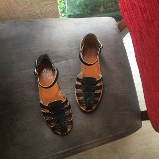 Sandal da bò thật đan rọ Tigish