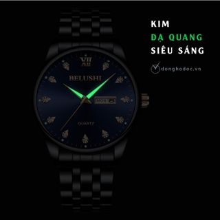 Đồng hồ nam BELUSHI Darcy Máy nhật - Kim Dạ Quang - Chống nước tốt