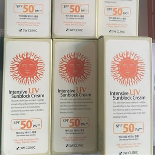 Kem chống nắng 3w Clinic SPF 50