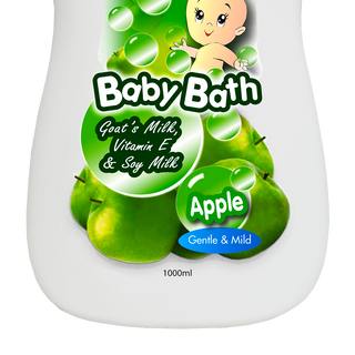 Sữa Tắm Bé Baby Bath 1L - 4 Mùi Hương Táo Anh Đào Cam Dâu giá sỉ