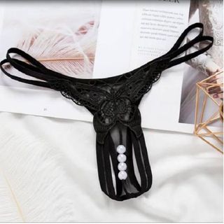 Quần lót nữ sexy cườm xẻ đáy AQ009