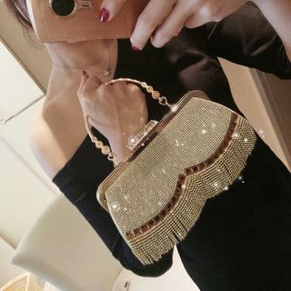 ví dự tiệc đính đá siêu sang