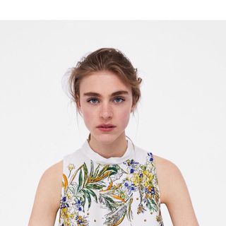 áo satin cổ yếm