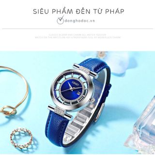 Đồng hồ Nữ OUBAOER Romance – Dây da thật
