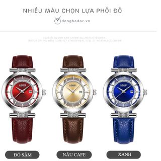 Đồng hồ Nữ OUBAOER Romance – Dây da thật
