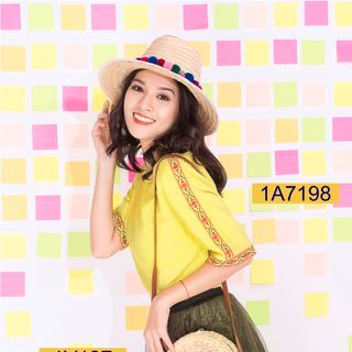 Áo công sở nữ M Collection A7198 giá sỉ giá bán buôn