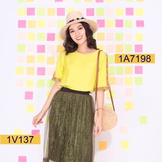 Áo công sở nữ M Collection A7198 giá sỉ giá bán buôn