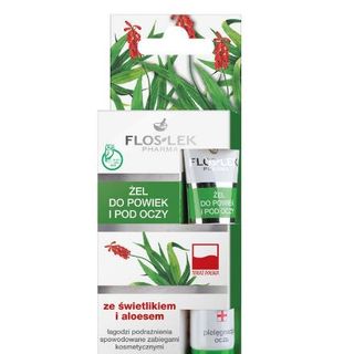 Gel làm dịu vùng da mí mắt do bị kích ứng và trang điểm Floslek–eyebright và nha đam - Chính Hãng giá sỉ