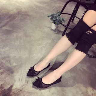 giày búp bê nữ lưới mũi nhọn