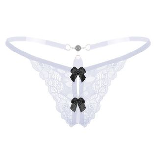 Quần lót ren sexy xẻ đáy AQ007