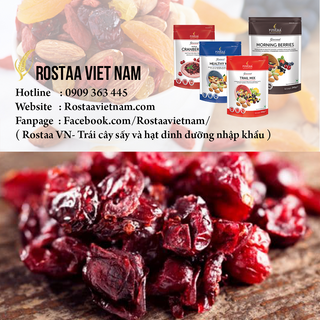 Trái cây sấy Cranberries – Quả Nam Việt Quất