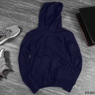 ÁO KHOÁC HOODIE UNISEX - XANH ĐEN