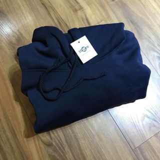 ÁO KHOÁC HOODIE UNISEX - XANH ĐEN