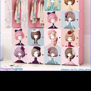 tủ ghép 16 ô
