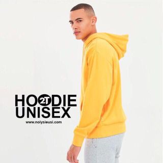 ÁO KHOÁC HOODIE UNISEX - VÀNG HOA MAI