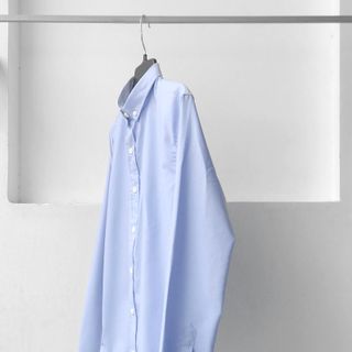 Nhiều màu Sơ mi trơn tay dài đóng hộp 100 cotton