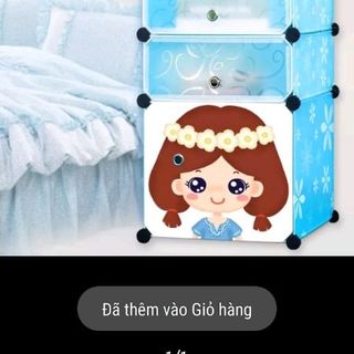 tủ nhựa ghép 3 ô 2 tần nhỏ 1 tần lớn