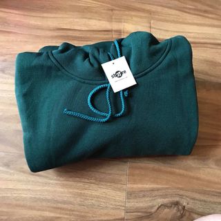 ÁO KHOÁC HOODIE UNISEX - XANH RÊU