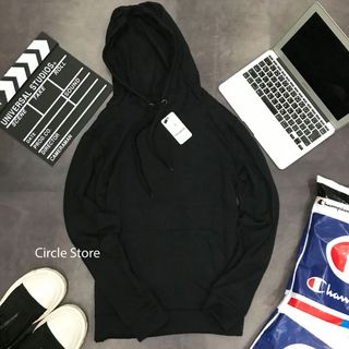 ÁO KHOÁC HOODIE UNISEX - ĐEN