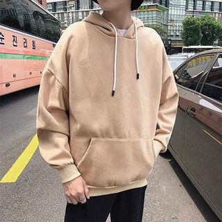 ÁO KHOÁC HOODIE UNISEX - KEM TAN