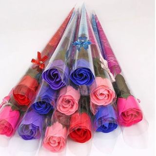 Hoa hồng sáp thơm nguyên cây giá sỉ 6000đ w e b shopsaigongiare com