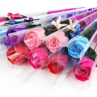 Hoa hồng sáp thơm nguyên cây giá sỉ 6000đ w e b shopsaigongiare com - 11