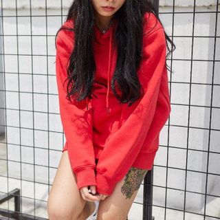 ÁO KHOÁC HOODIE UNISEX - ĐỎ TƯƠI