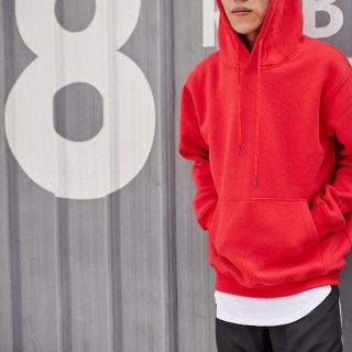 ÁO KHOÁC HOODIE UNISEX - ĐỎ TƯƠI