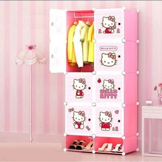 tủ ghép 8 ô lớn và 2 ô giày