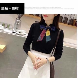 ÁO LEN CỔ BUỘC LƠ