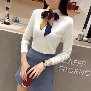 ÁO LEN CỔ BUỘC LƠ
