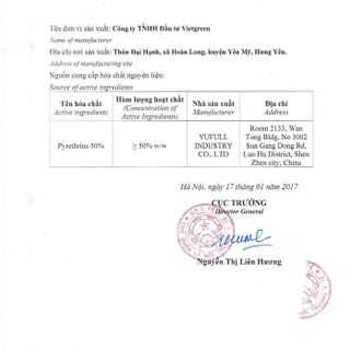 Bình xịt côn trùng thảo mộc 10s