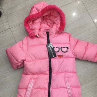 Áo phao nhỡ bé gái 30kg
