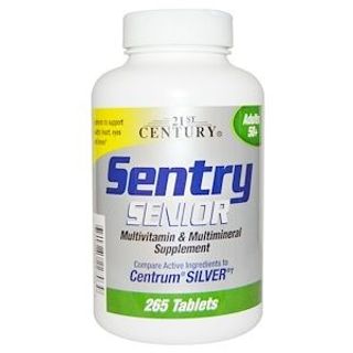 Mã SP 10708A - Vitamin tổng hợp cho người trên 50 tuổi 21st Century Sentry Senior Multivitamin Mineral Supplement Adults 50 – 265 viên – Khỏe mạnh mỗi ngày