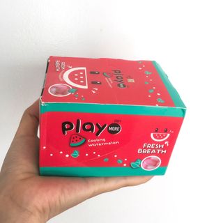 Kẹo Ngậm Play Dưa Hấu Bạc Hà Dạng Lọ 22gr