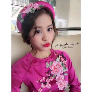 Ao dai cách tan kèm mấn
Vai phi lựa
Kem quân cát hàn
Hang ve đủ mau giá sỉ