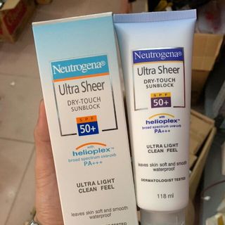 Kem chống nắng NeutrogenaUltra Sheer Face Body Lotion SPF50 88mL giá sỉ