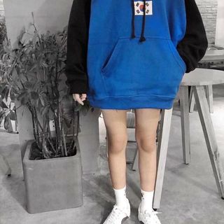 Áo hoodie in chữ hàn quốc
