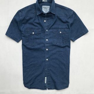 Sơ mi ngắn tay Denim 2 màu cơ bản