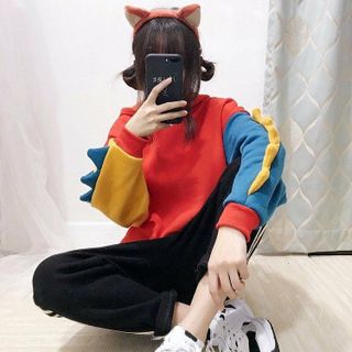Áo hoodie khủng long