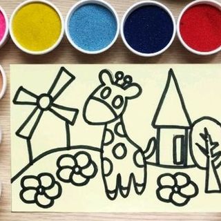 combo 100 tấm tranh cát chưa tô 10cm x 14cm tặng 12 màu cát dư tô giá 300k 100 tấm và phụ kiện đi kèm 0 942189123