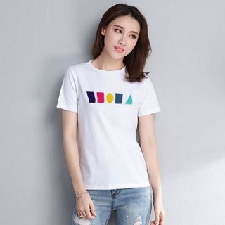 Áo thun Hot Trend Vuông Tròn Tròn Vuông - ATN04