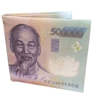 bóp da tờ tiền
