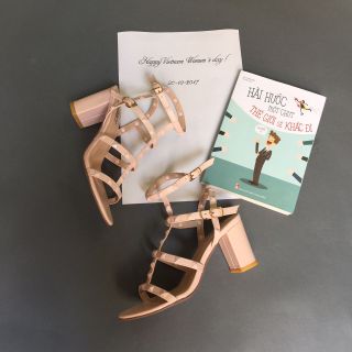 Sandal tán đinh cao 7cm