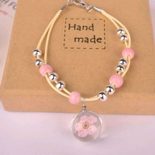 Vòng tay phong thủy ép hoa khô giá sỉ 20k bao gồm dây và mặt z a l o 0 9 8 72 1 79 5 2