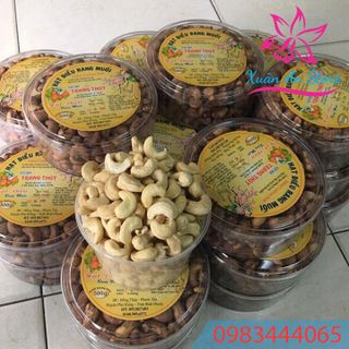 HẠT ĐIỀU RANG MUỐI BÌNH PHƯỚC 500GR THƠM NGON