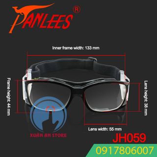 Kính Cận Đá Bóng Panlees JH059