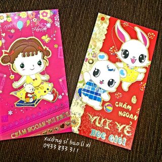 Bỏ sỉ lì xì tết 2019 1 túi 6 cái